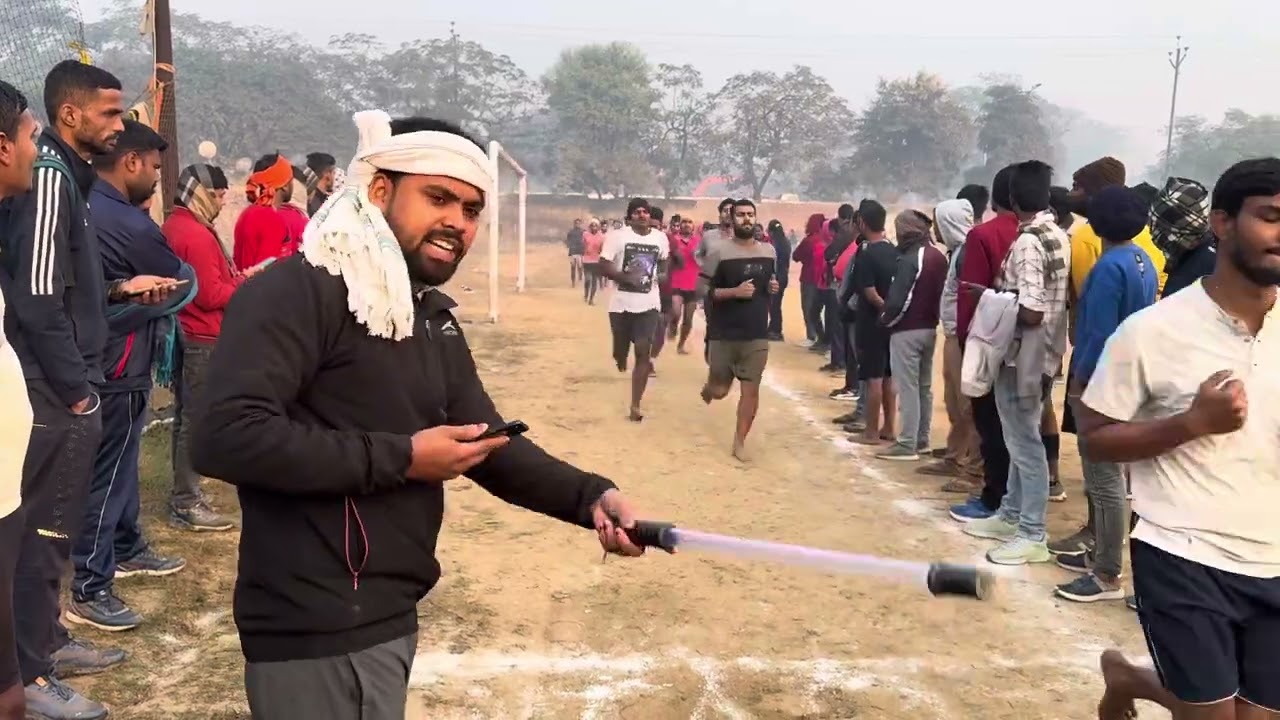 Bihar police 21391 post 1600M Gardnibagh Ground Patna 5:08 में पहला लड़का #trending