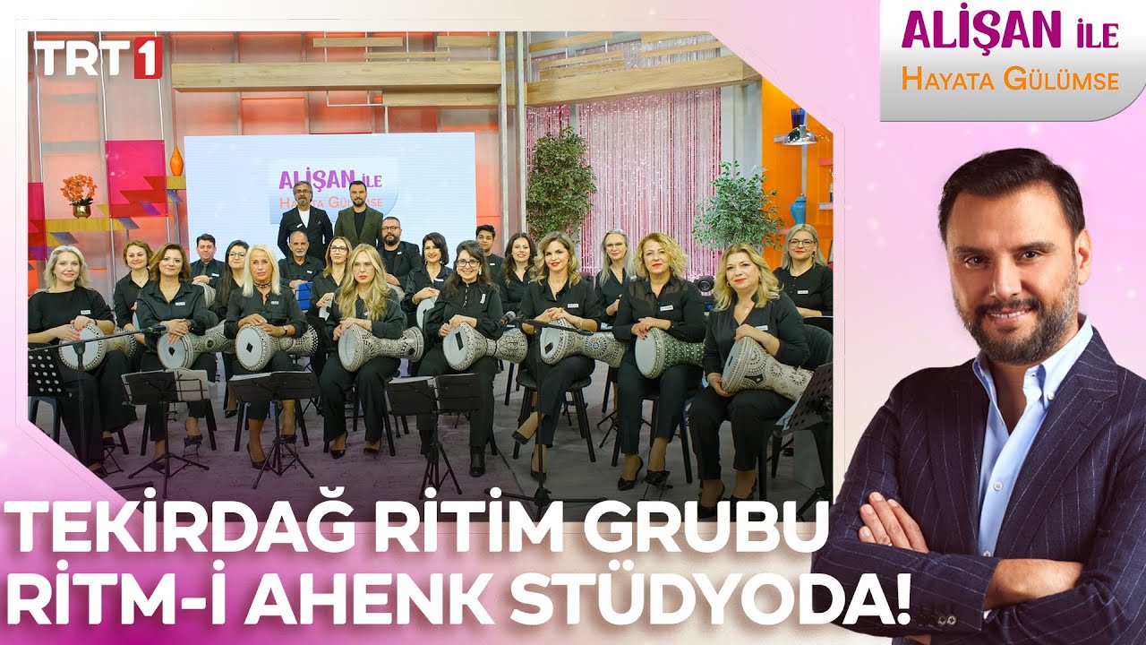 Tekirdağ ritim grubu Ritm-i Ahenk stüdyoda! | @AlisanileHayataGulumseTRT