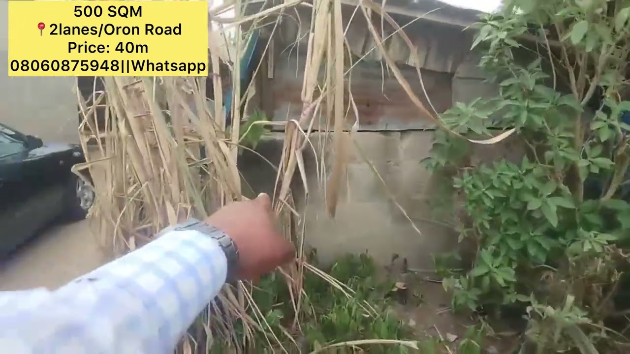 LAND FOR SALE AT 2 LANES/ORON ROAD 