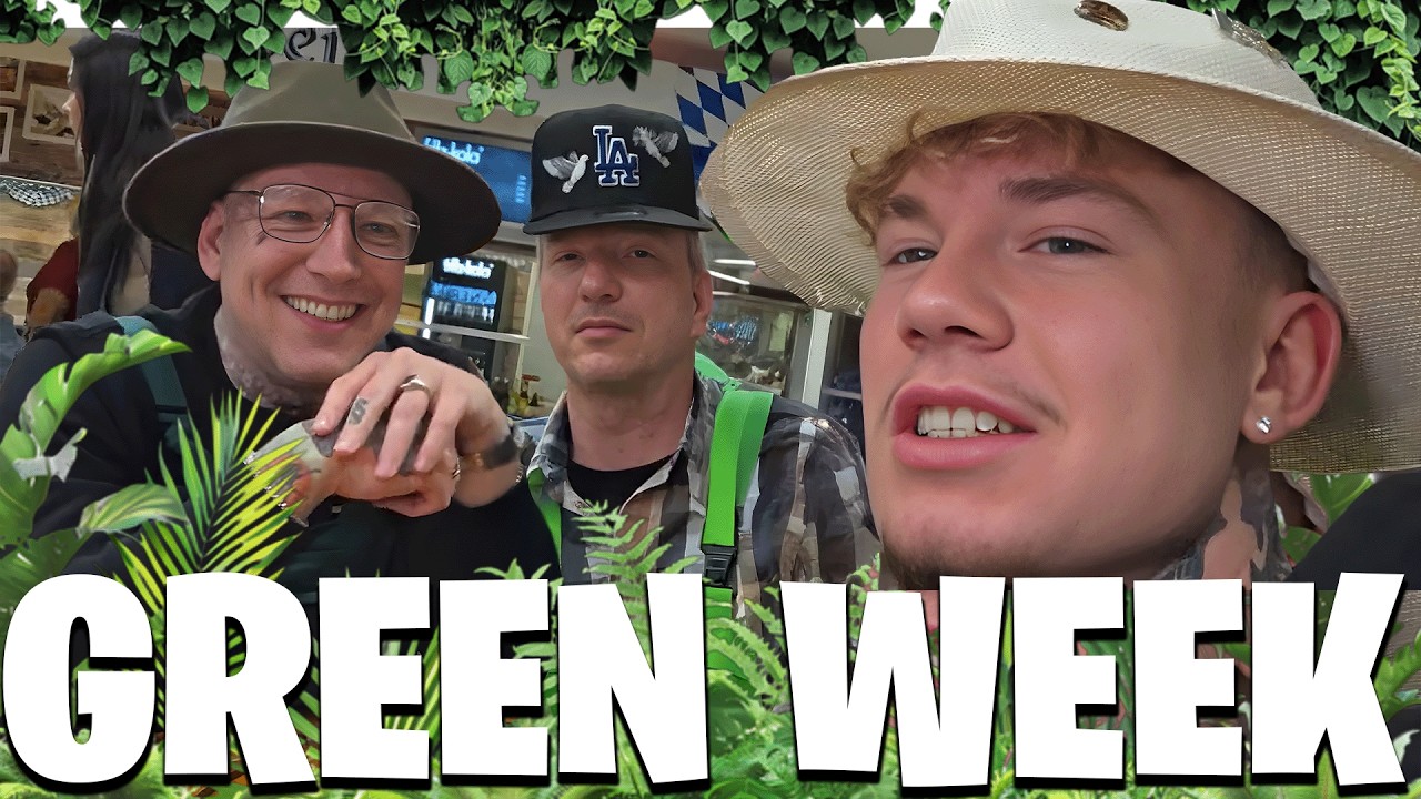 🌱🔥 GREEN WEEK! 😱 ICH TREFFE MONTE & SCHRADIN MITTEN AUF DER MESSE!