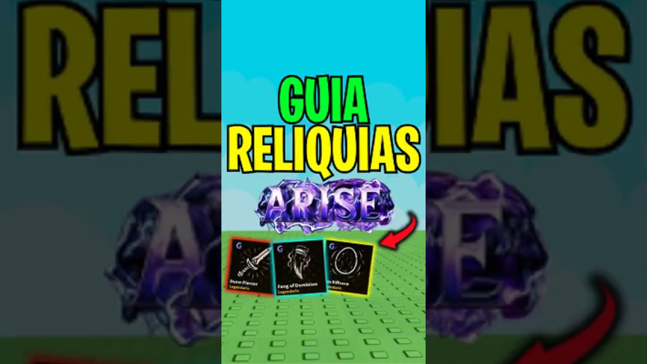 🚨GUIA de MEJORES RELIQUIAS para Arise Crossover 🔥