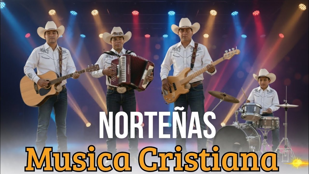 Alabanzas Cristianas NORTEÑAS | Corridos Cristianos Regional Mexicano 🥁