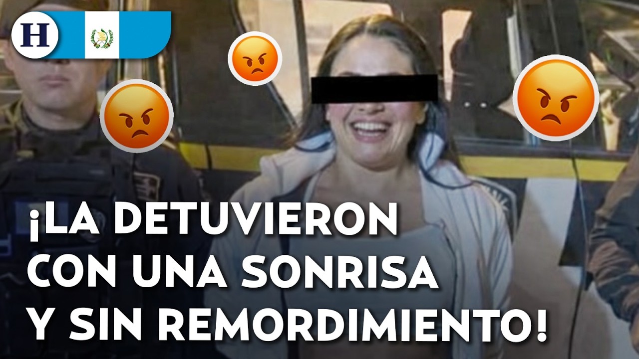 ¡La detuvieron muy sonriente! Capturan a influencer por promover consumo de sustancias en Guatemala