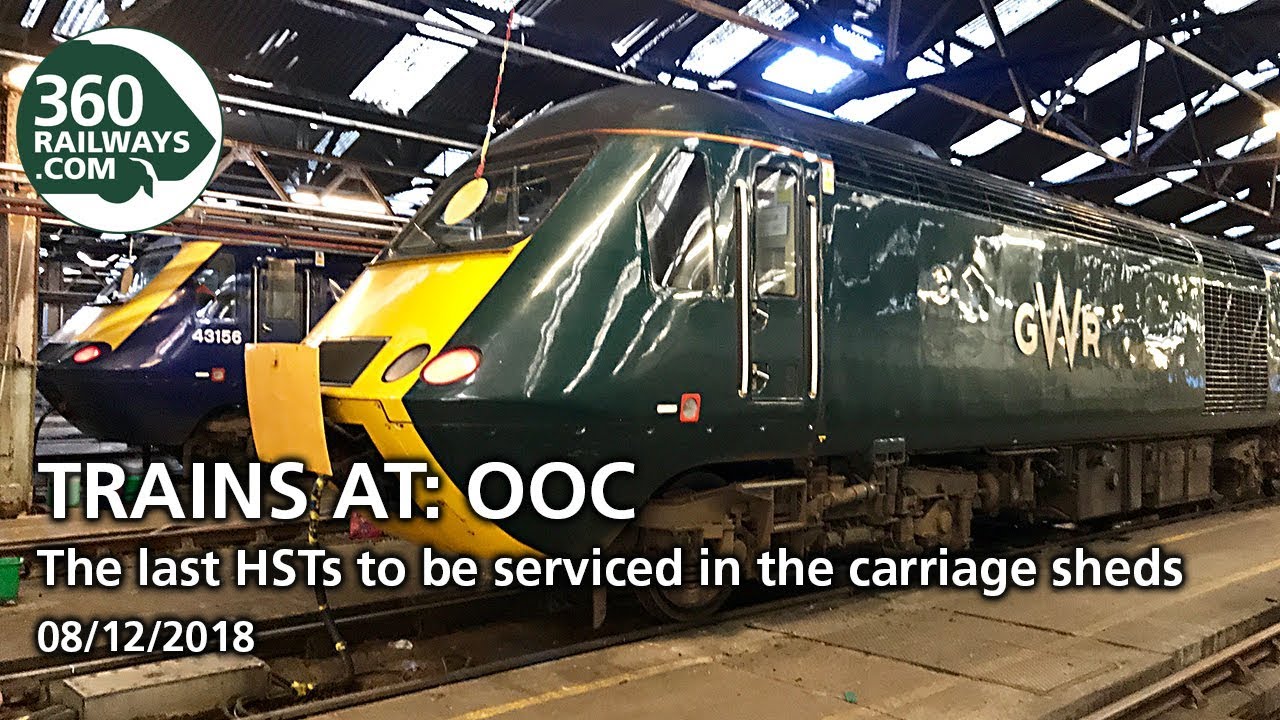 Last HSTs at Old Oak Common Carriage sheds 08/12/18