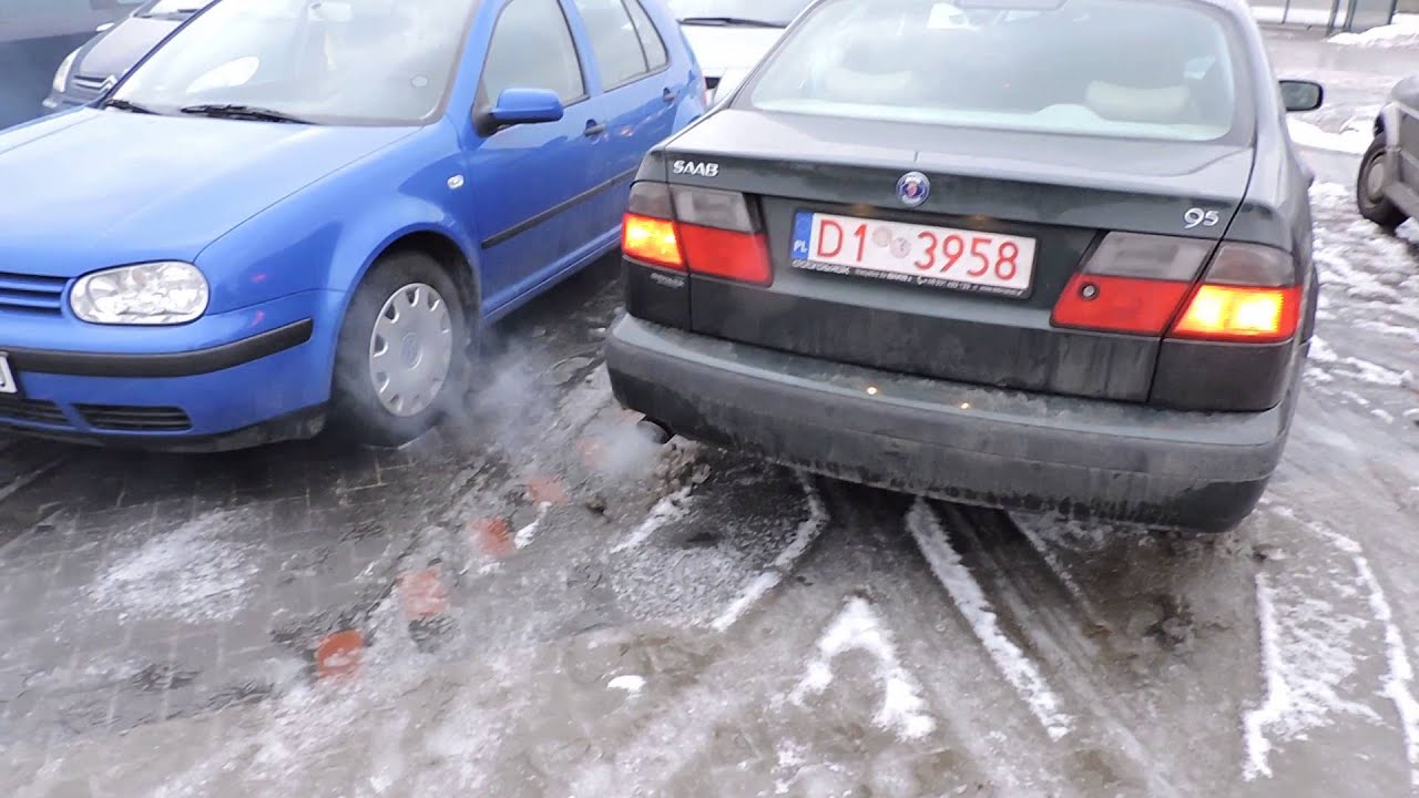 Saab 9-5 uruchomienie i dymienie po 8h postoju