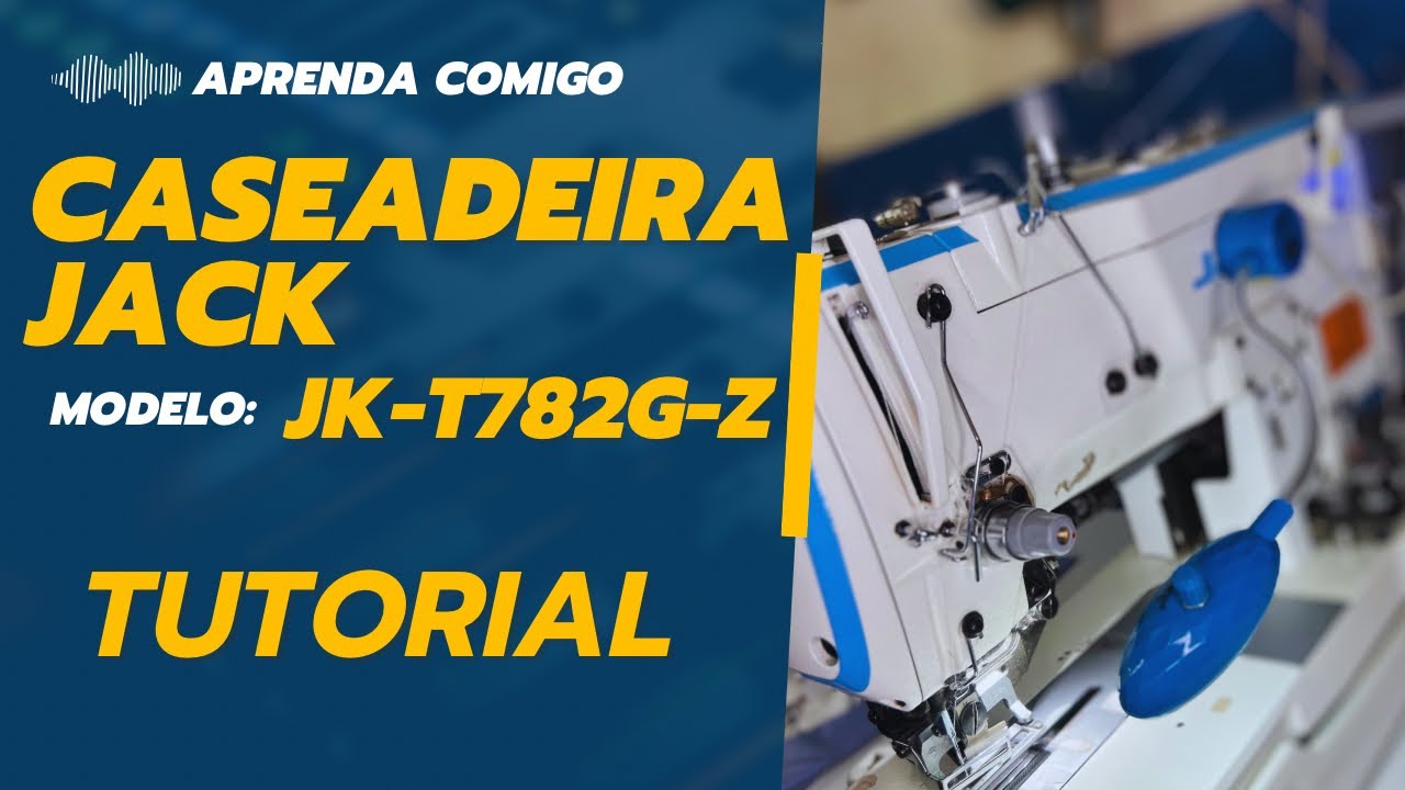 CASEADEIRA JACK JK-T782G-Z - Tutorial vídeo Português