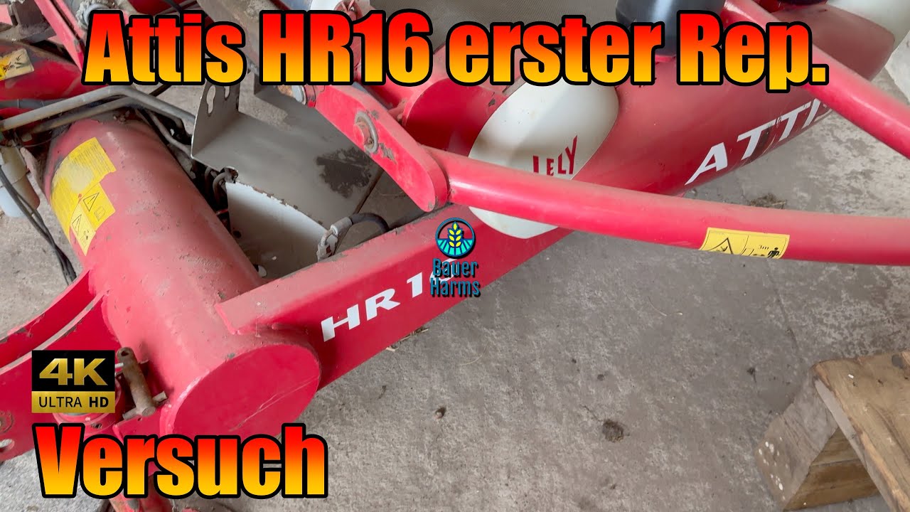 Lely Attis HR 16 erster Reparatur versuch hat leider nicht geklappt Teil1