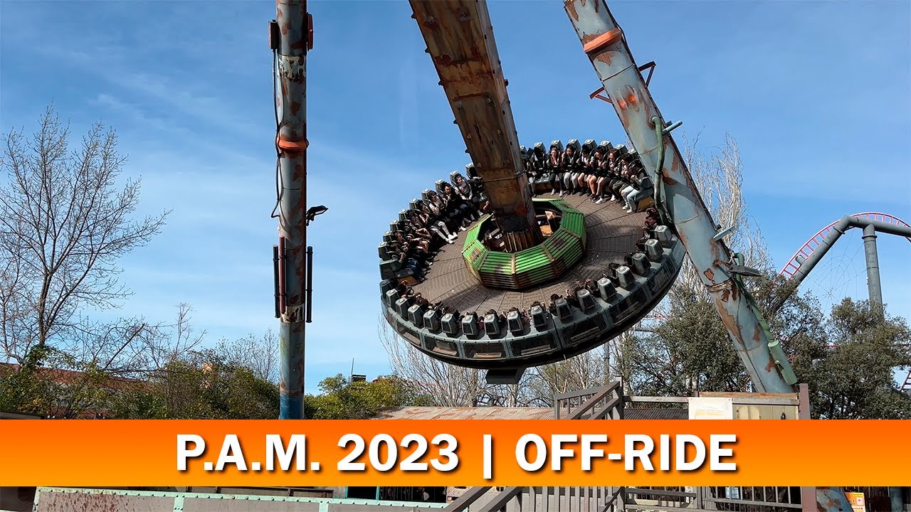 LA MÁQUINA | OFF-RIDE | Parque de Atracciones de Madrid 2023 - Ferias A TOPE