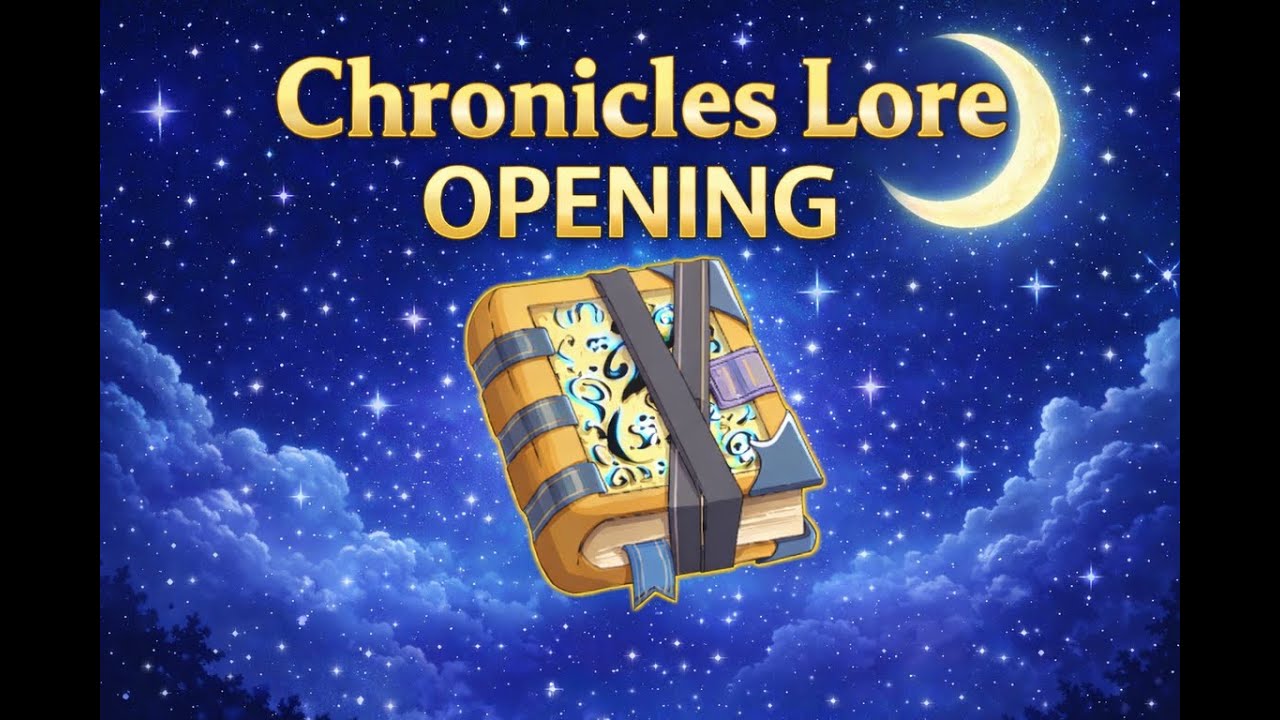 Opening some chronicles lore