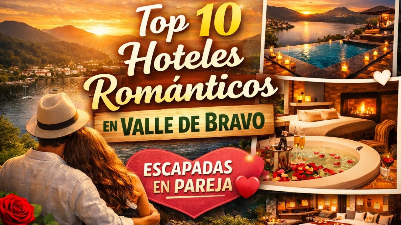 Top 10 Hoteles Románticos en Valle de Bravo 🌿 | Escapadas en Pareja Imperdibles