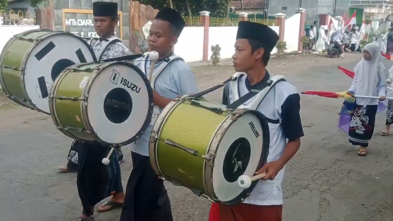 Maulid Nabi dan HSN MTs Darul Hikmah bersama TPQ se-dusun Beji untuk kebaikan bersama.