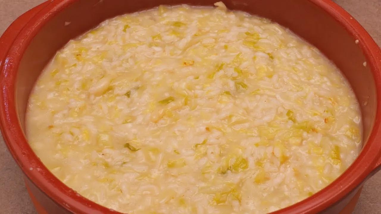 Arroz cremoso con col, ¡súper fácil y delicioso!
