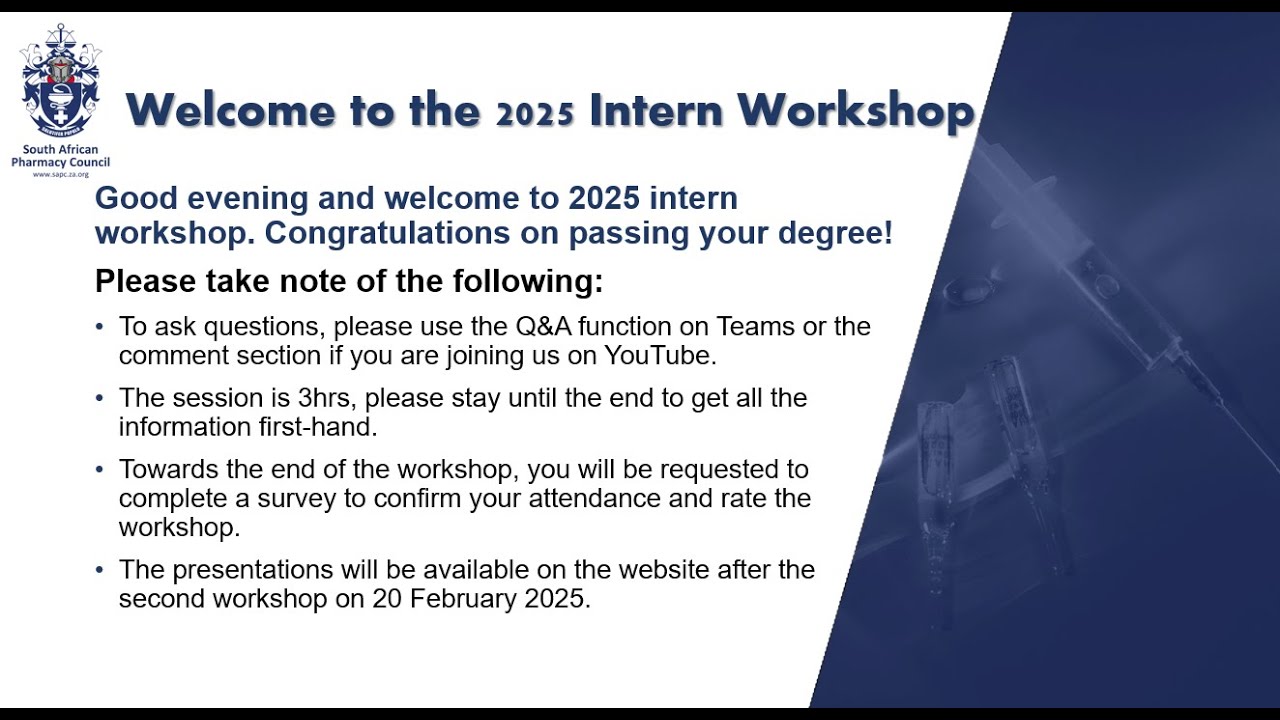 2025 Intern/Tutor Workshop 6 Feb