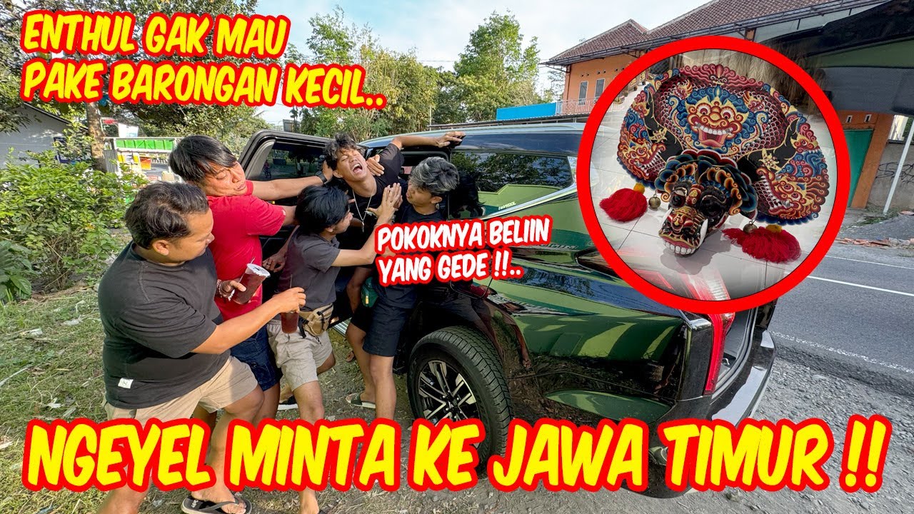 DADAKAN KE JAWA TIMUR GARA-GARA ENTHUL !!