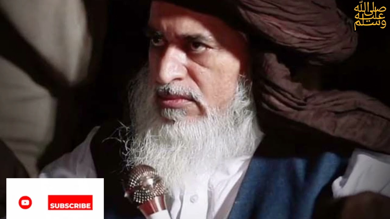 Allama khadim hussain rizvi*-bohat hi zaburdast bayan! miss you baba jan