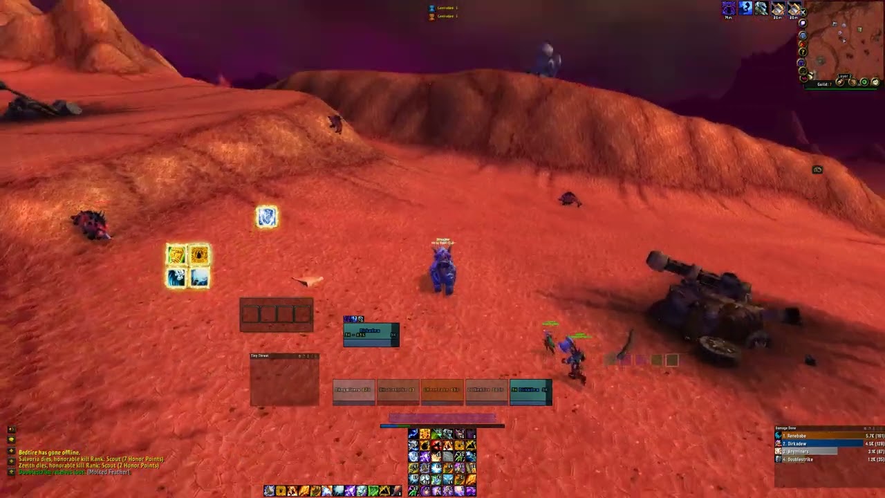 Burning Crusade - Shaman World PvP 60's leveling - Ninja Fight Club - Showing dominance part 2