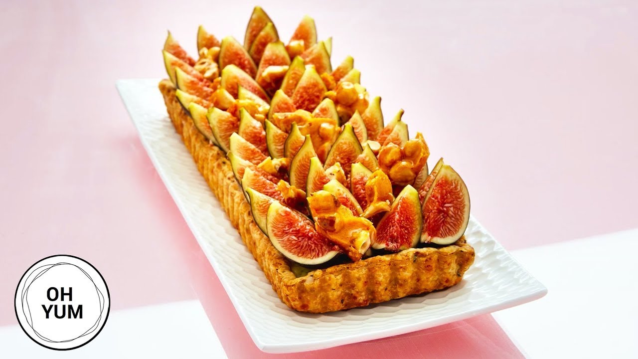 Professional Baker Teaches You How To Make FIG TART!