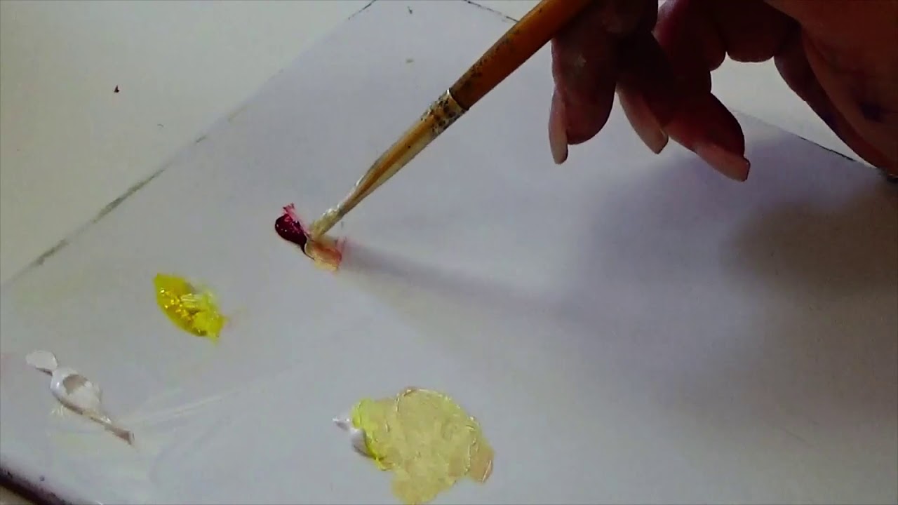 Bőrsz&iacute;n kever&eacute;se IV. (tit&aacute;nfeh&eacute;r, kadmium vil&aacute;goss&aacute;rga, k&aacute;rminv&ouml;r&ouml;s) - BUDAI T&Iacute;MEA ART