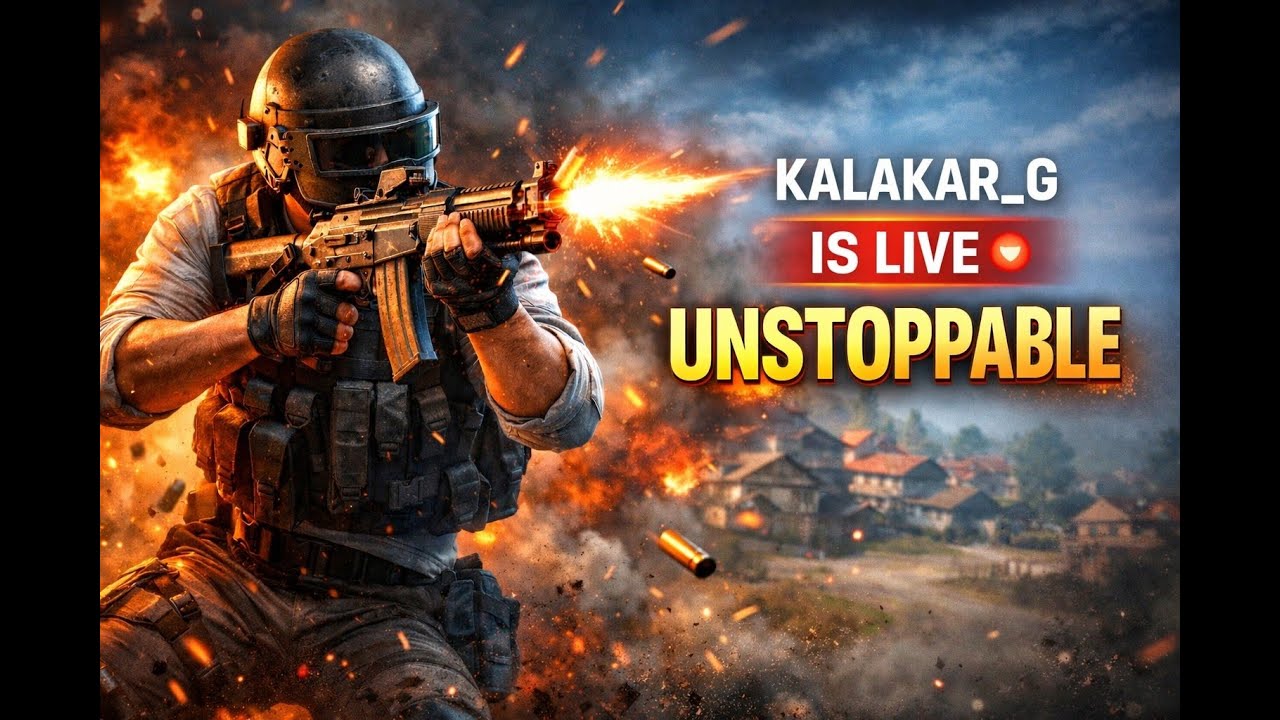 Kalakar_G is Live | Unstoppable Gamplay 4.2 Update | #bgmi