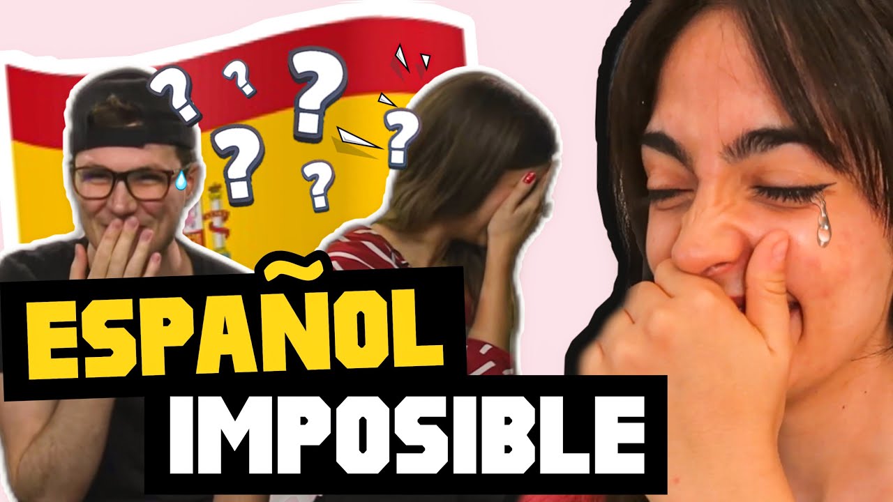 8 Palabras *MUY DIFÍCILES* de pronunciar en ESPAÑOL (para no hispanohablantes 😂)