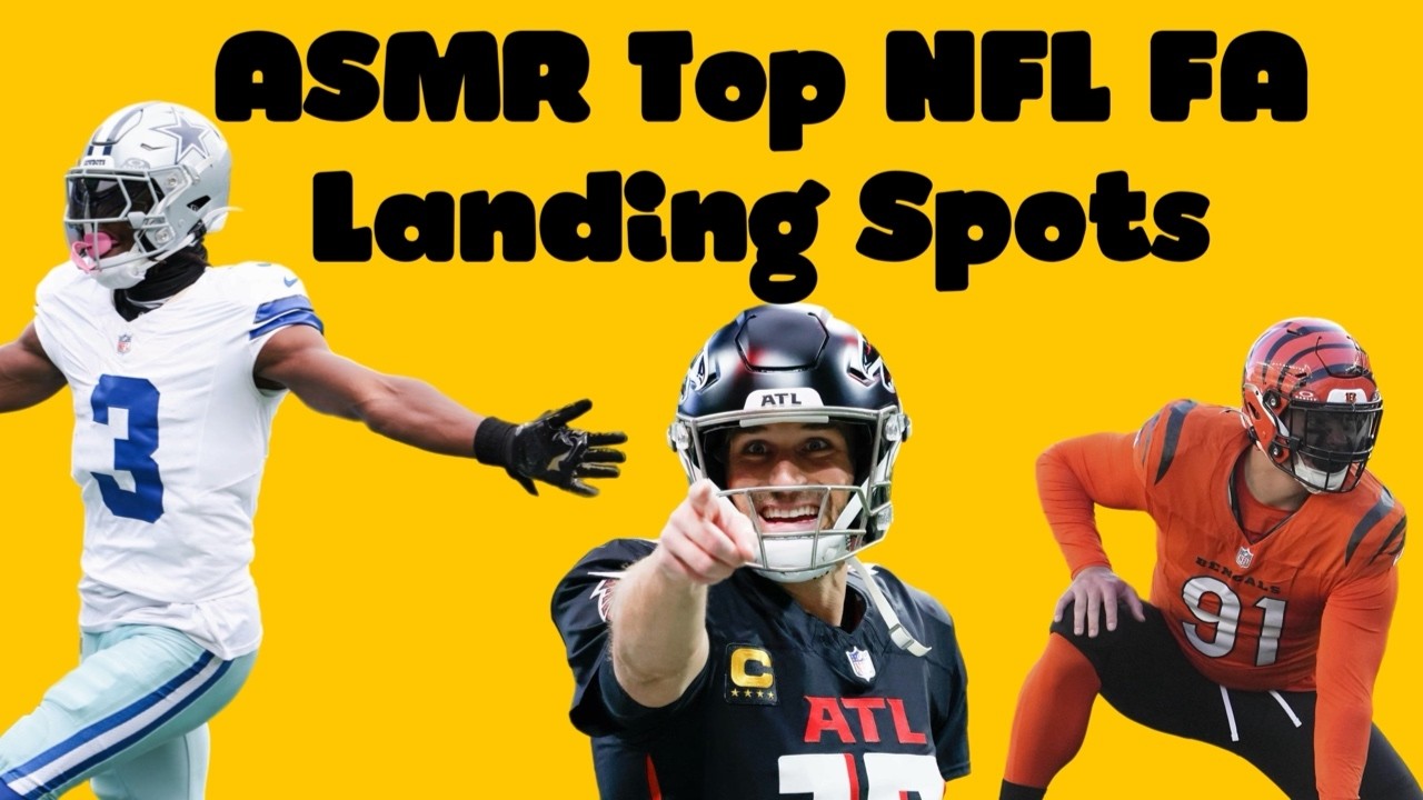 2026 NFL Free Agency Predictions 🏈 | Where Will They Sign? (ASMR)