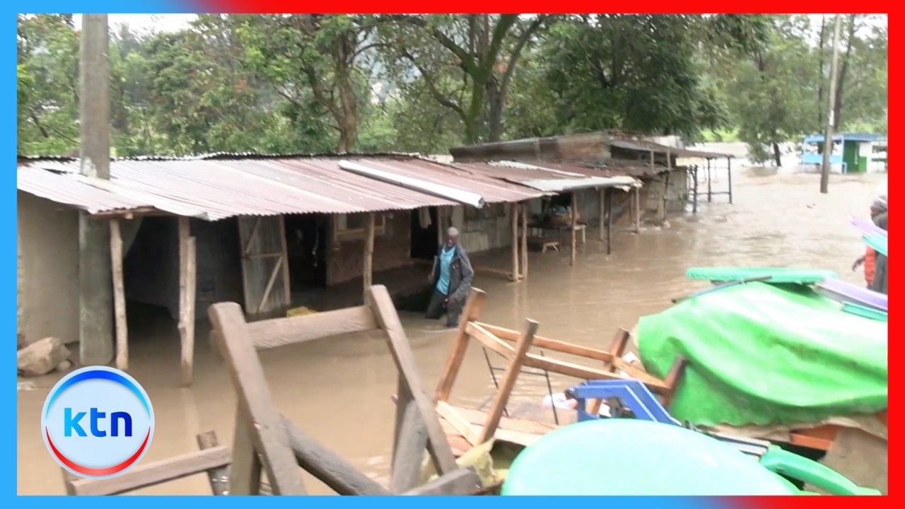 Mto Migori wafurika na kuharibu vibanda vya wafanyabiashara