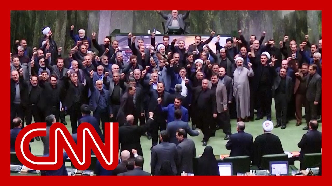 Lawmakers chant 'death to America' in Iranian parliament