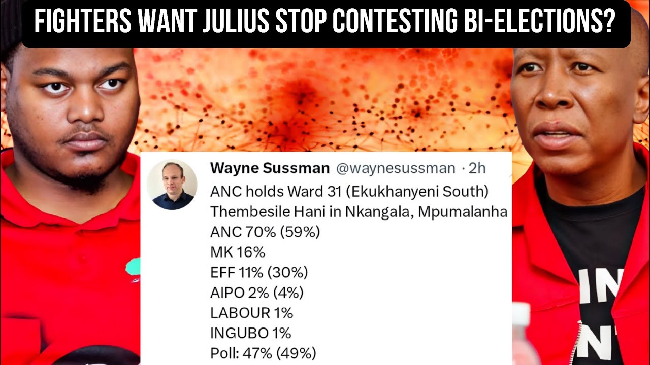 ANGRY FIGHTERS DEMAND JULIUS & EFF STOP CONTESTING BI-ELECTIONS?