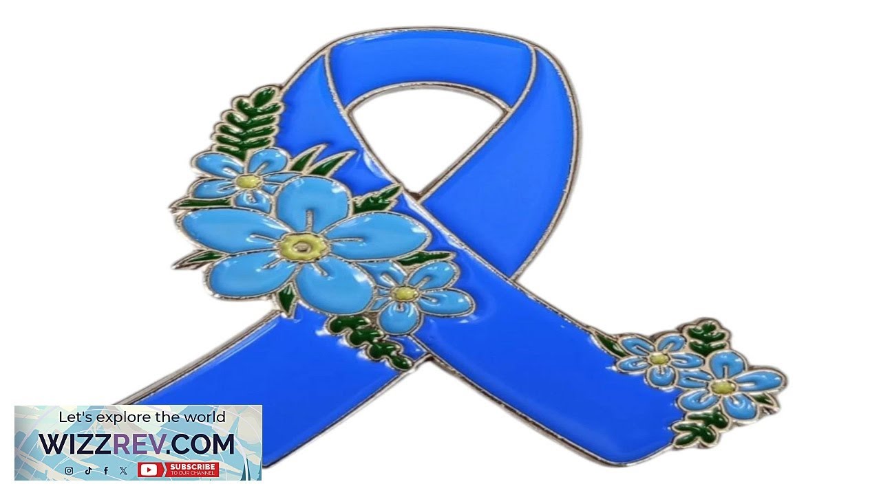 Forget Me Not Flowers Enamel Pin Badge Brooch Dementia Alzheimer's