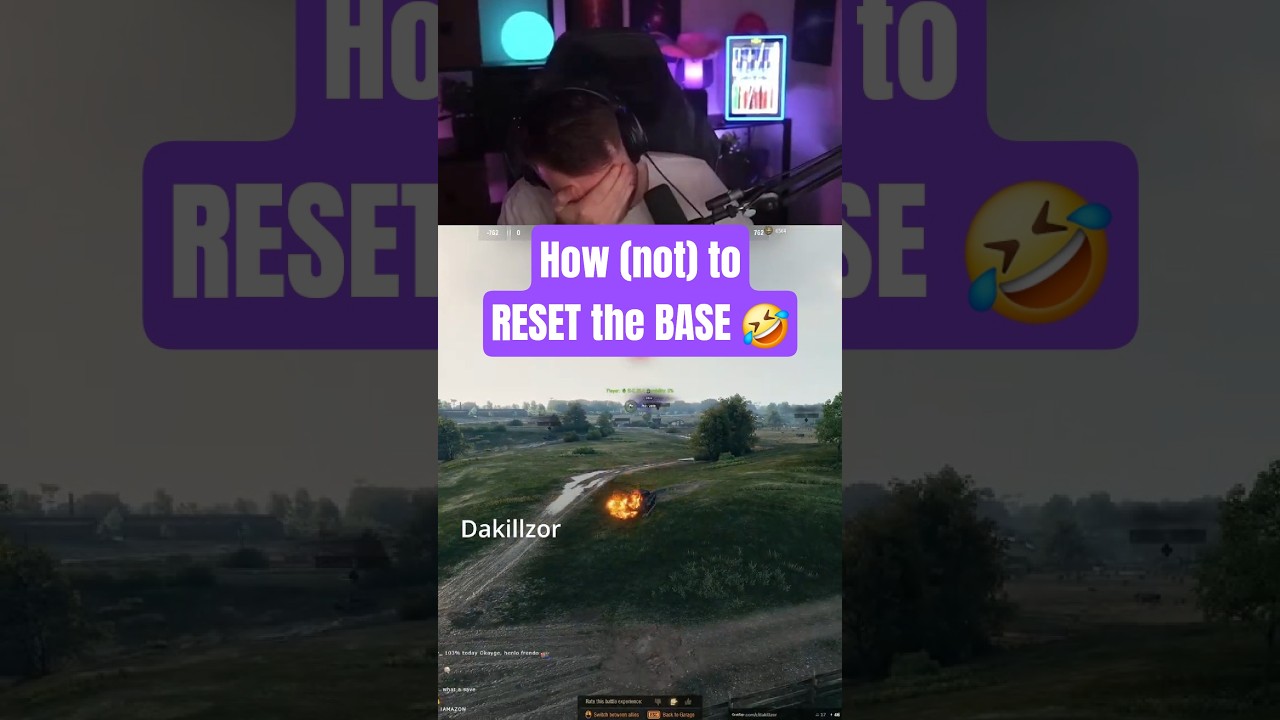 ✅ ❌ This Is How You (not) RESET the Base! #wot