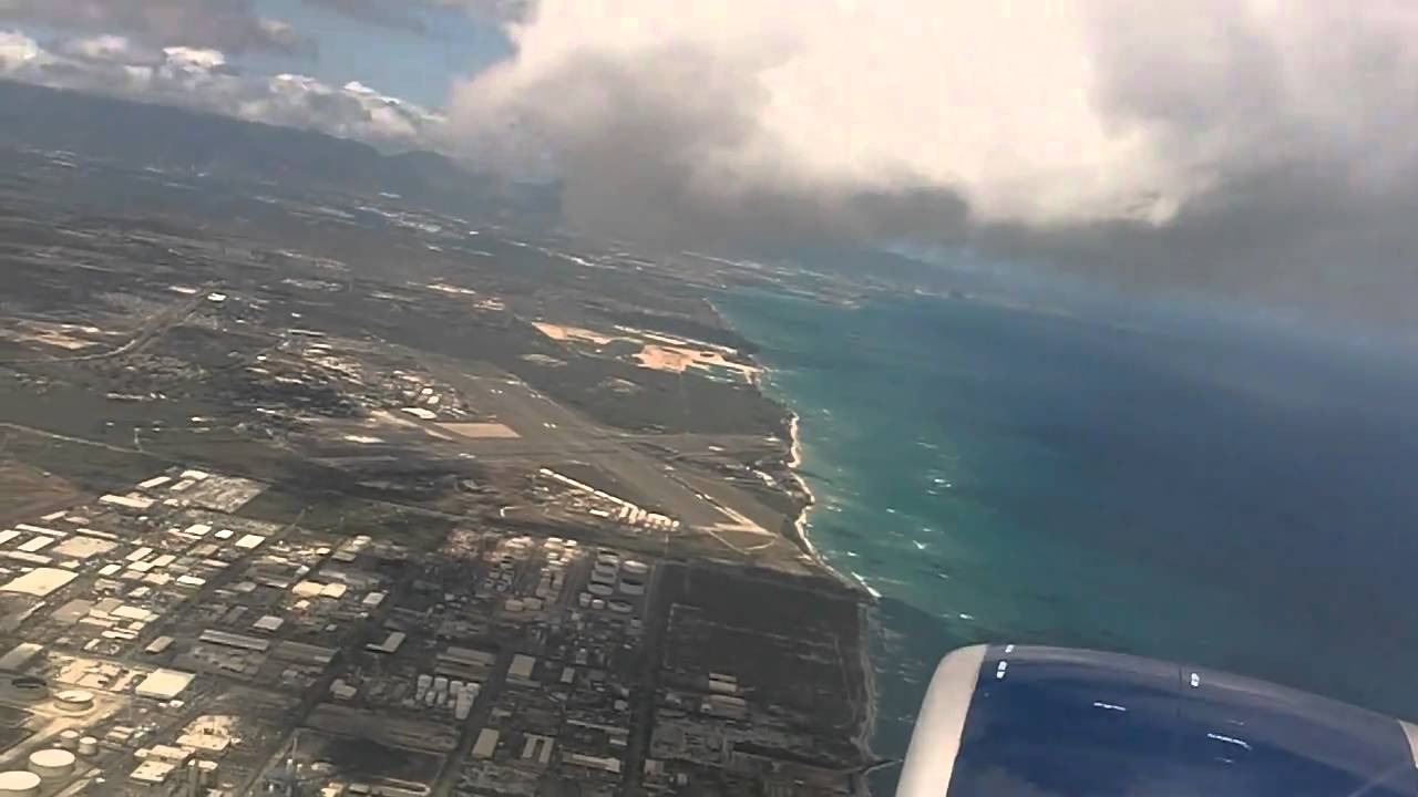 Landing in Beautiful Honolulu Hawaii