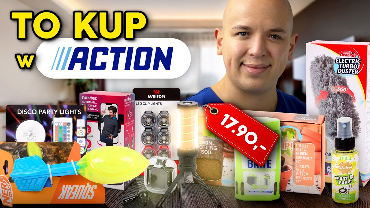 Testujemy VIRALOWE gadżety z ACTION! #8