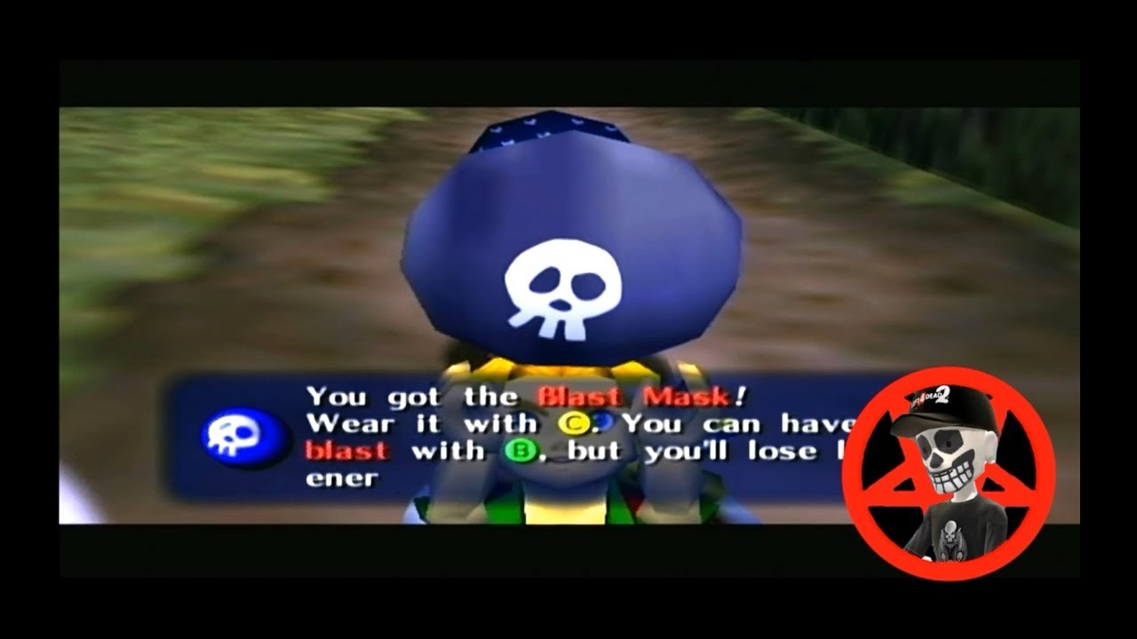 The Legend Of Zelda Majora's Mask - How To Get The Blast Mask