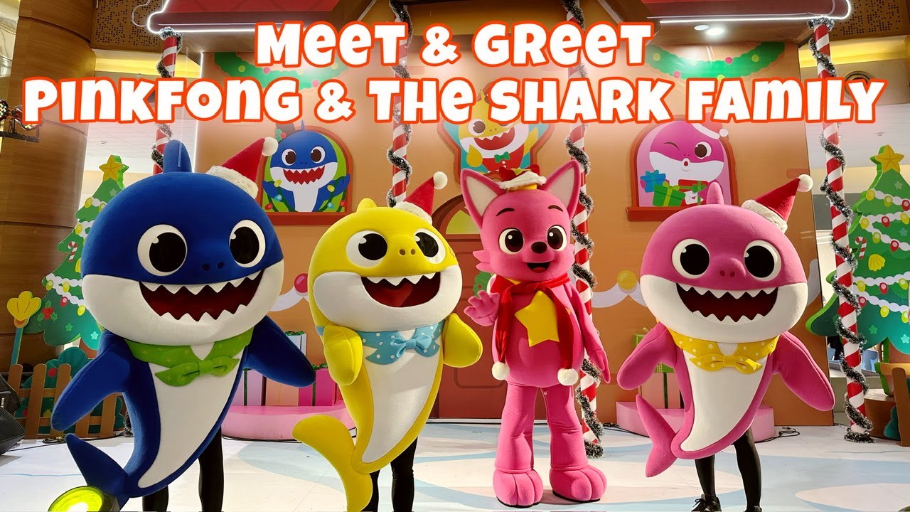 MEET & GREET PINKFONG & THE SHARK FAMILY SUMMARECON MALL SERPONG | FULL SHOW BABY SHARK