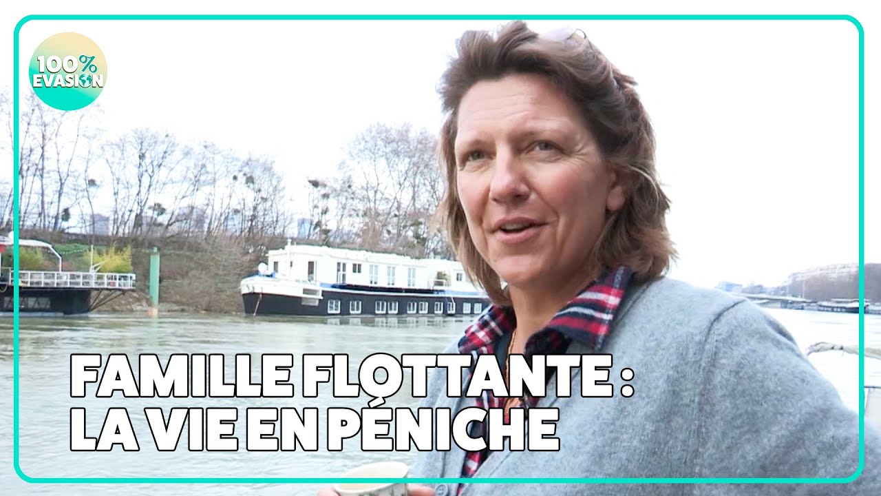 Ils ont tout quitté pour vivre sur une péniche