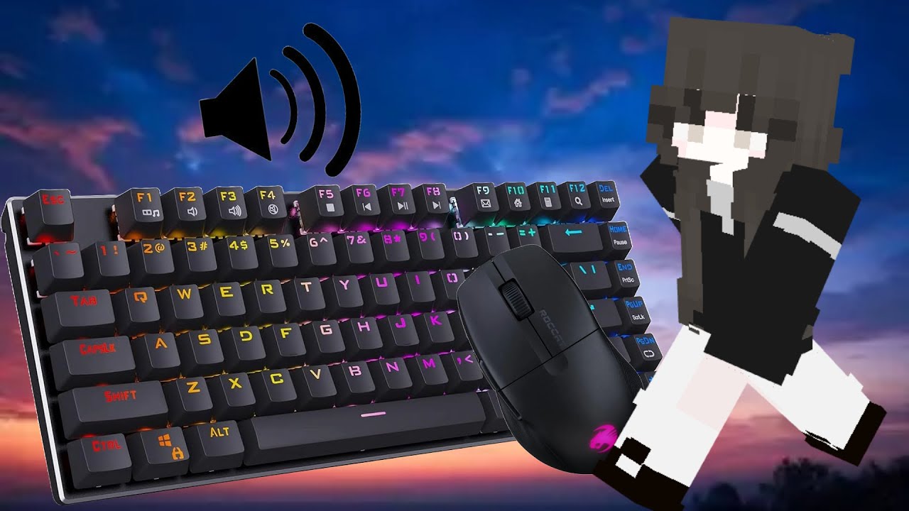 Mouse & Keyboard Sounds | The Worst Hypixel Bedwars ASMR