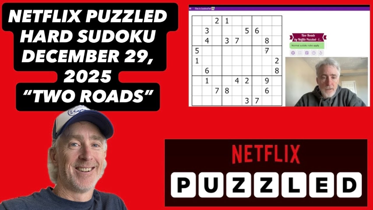 «Две дороги» — сложная игра-судоку от Netflix [29 декабря 2025 г.] — пошаговое решение.