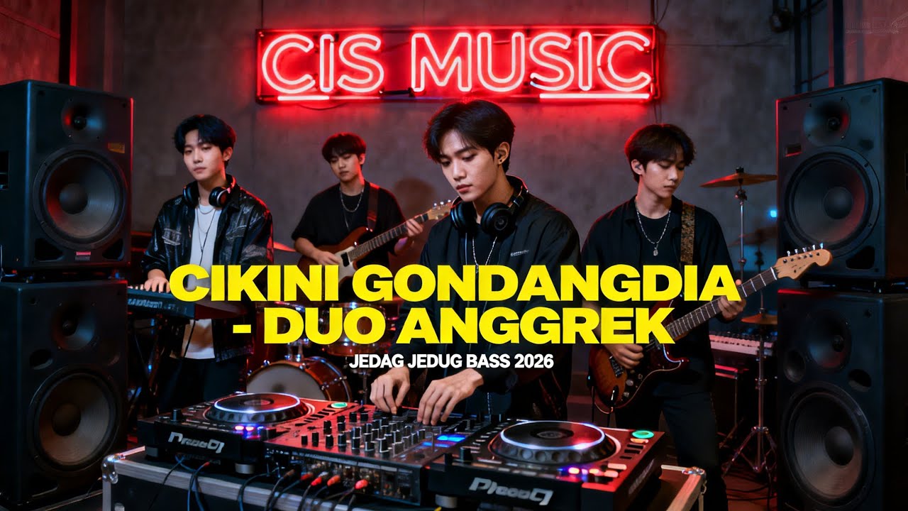 DJ CIKINI GONDANGDIA - DUO ANGGREK | VERSI JEDAG JEDUG FULLBASS BY DJ CIS MUSIC | VIRAL TIKTOK 2026