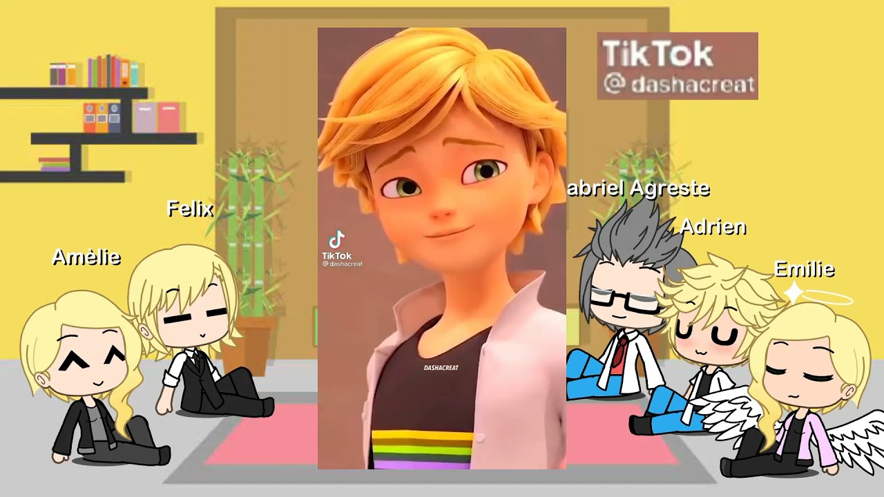 Adrien's family reacts to him || ✨2.5k special✨ || 1/1