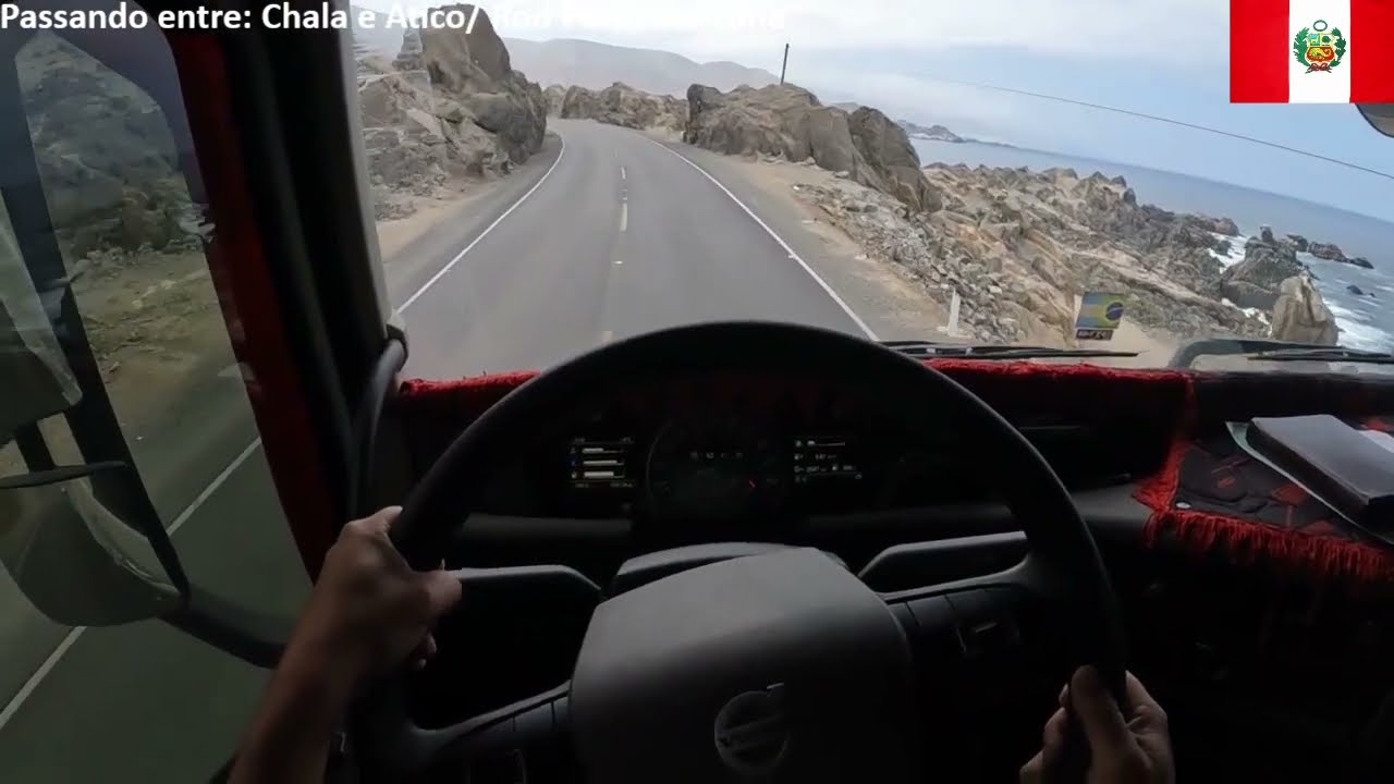 Voltando pro Brasil,  pela Rodovia Panamericana/ Pacífico .