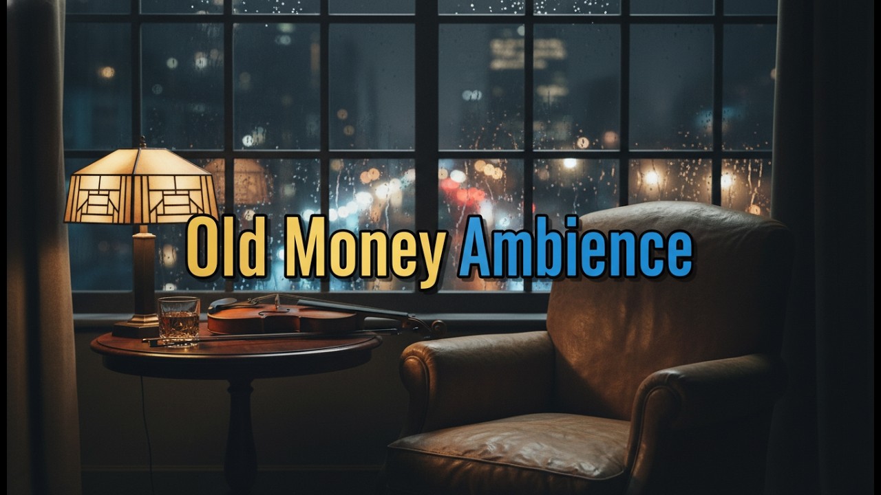 1940s NYC Night Rain 🎻 Dark Old Money Jazz Ambience for Sleep & Study | Noir City Sounds