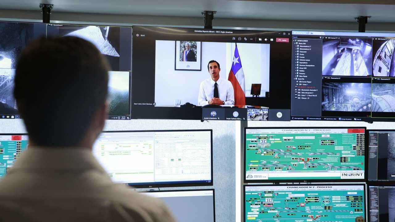 Mina Los Bronces ser&aacute; controlada de forma remota