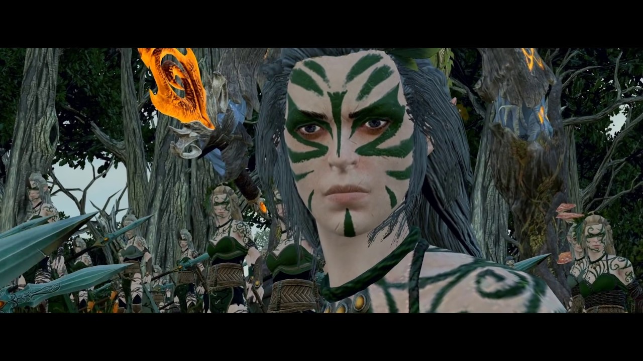 Battle of Athel Loren - WOOD ELVES ⚔️ CHAOS - Total War WARHAMMER 2
