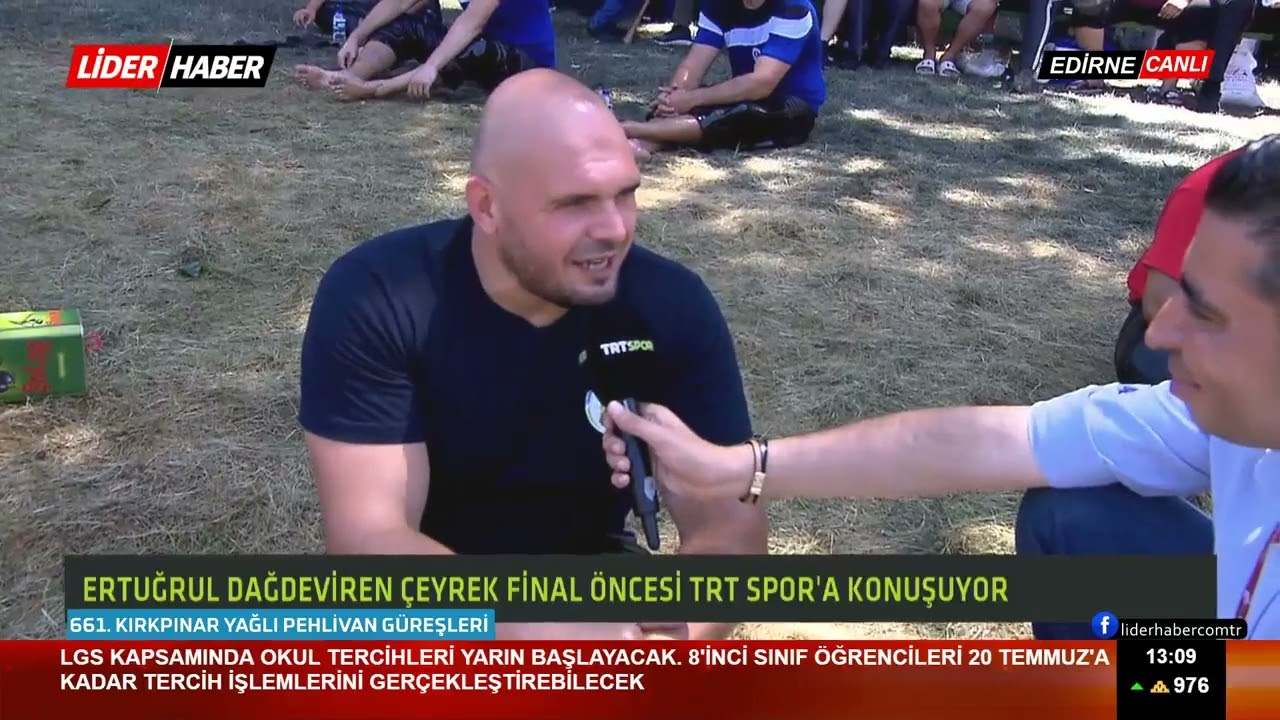 661'nci Tarihi Kırkpınar Güreşleri / SARAY İÇİ -EDİRNE Kıran Kırana Mücadele