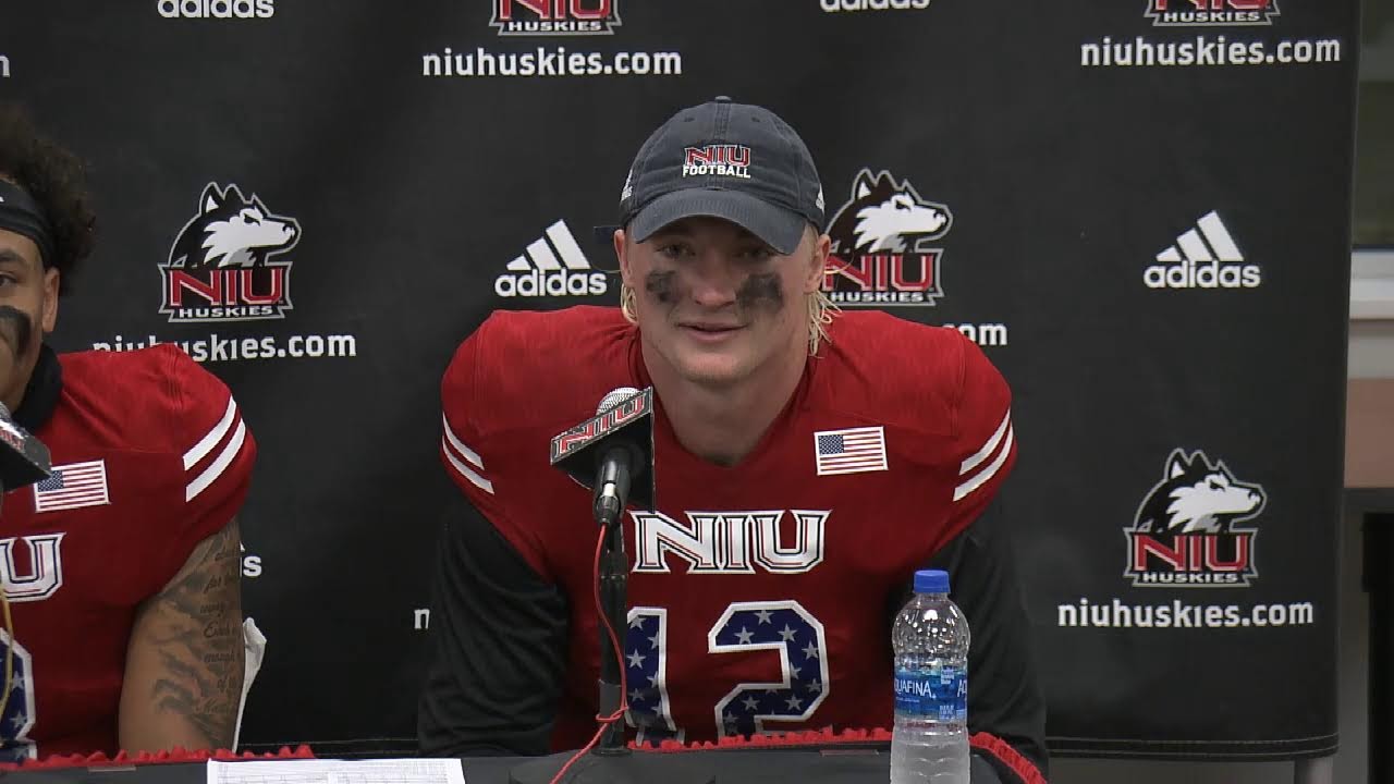 NIU Football Post Game Press Conference following the game versus Ball State.