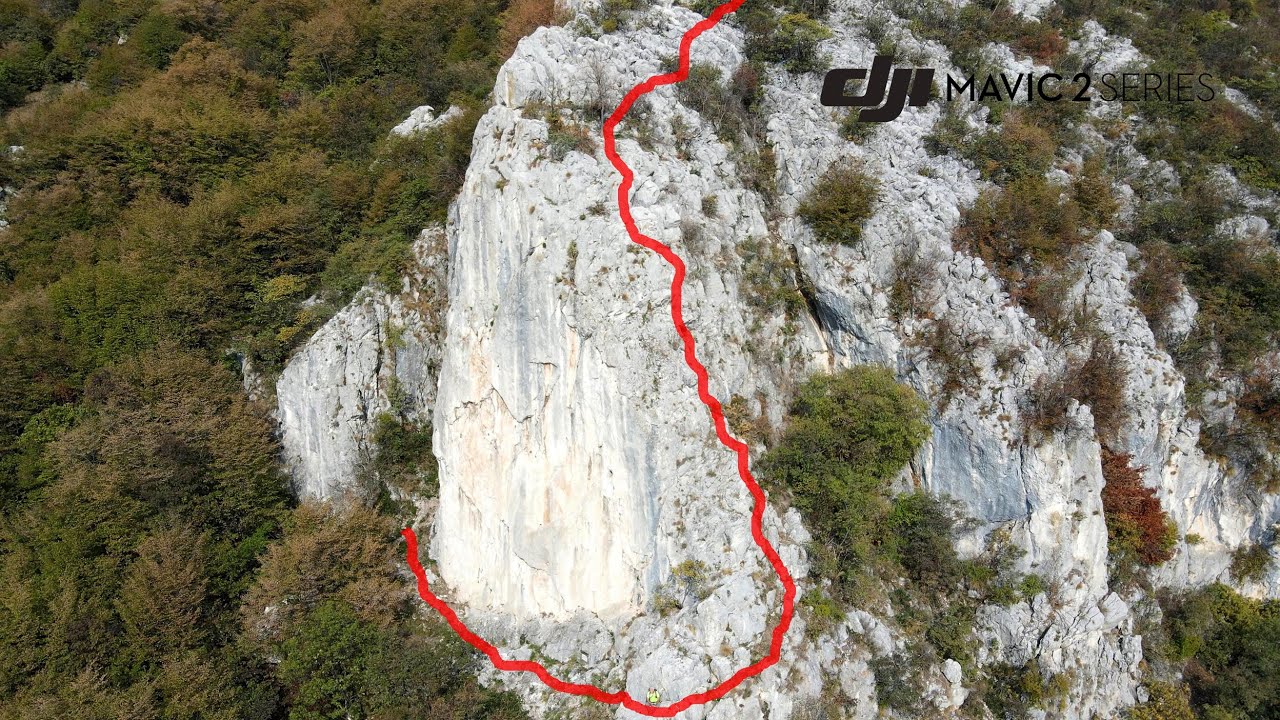 Monte Maddalena - Sentiero Alpinistico  E. E. - Variante Mao - Cinematic DJI Mavic Air 2