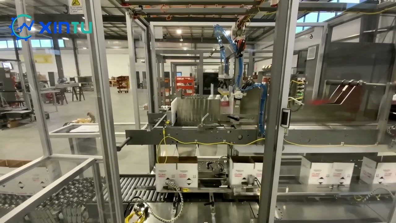 How a Drop Type Case Packer Revolutionizes Packaging for Chemical Bottles?