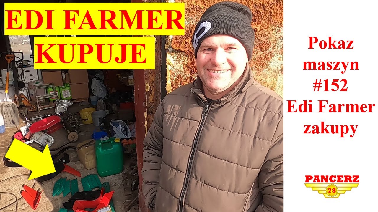 EDI Farmer robi zakupy Kverneland ED100