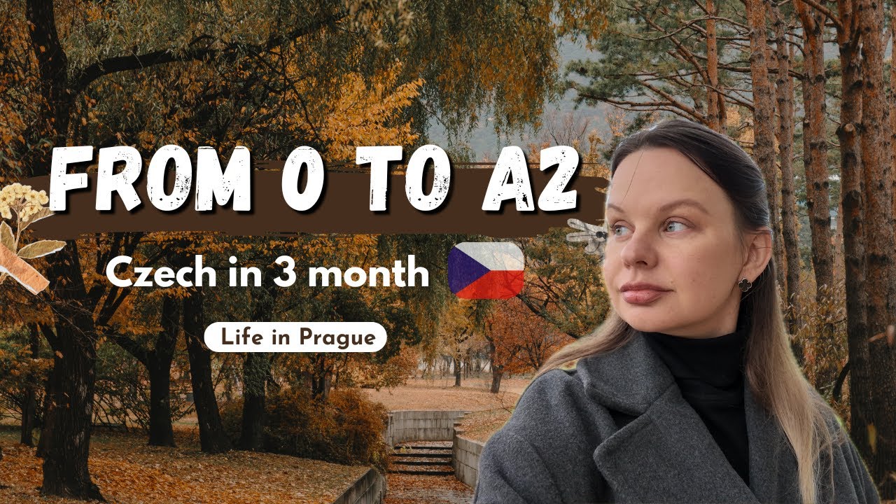 How I Reached A2 in 3 Months — Then I Took the Official A2 Exam at Charles University 🇨🇿