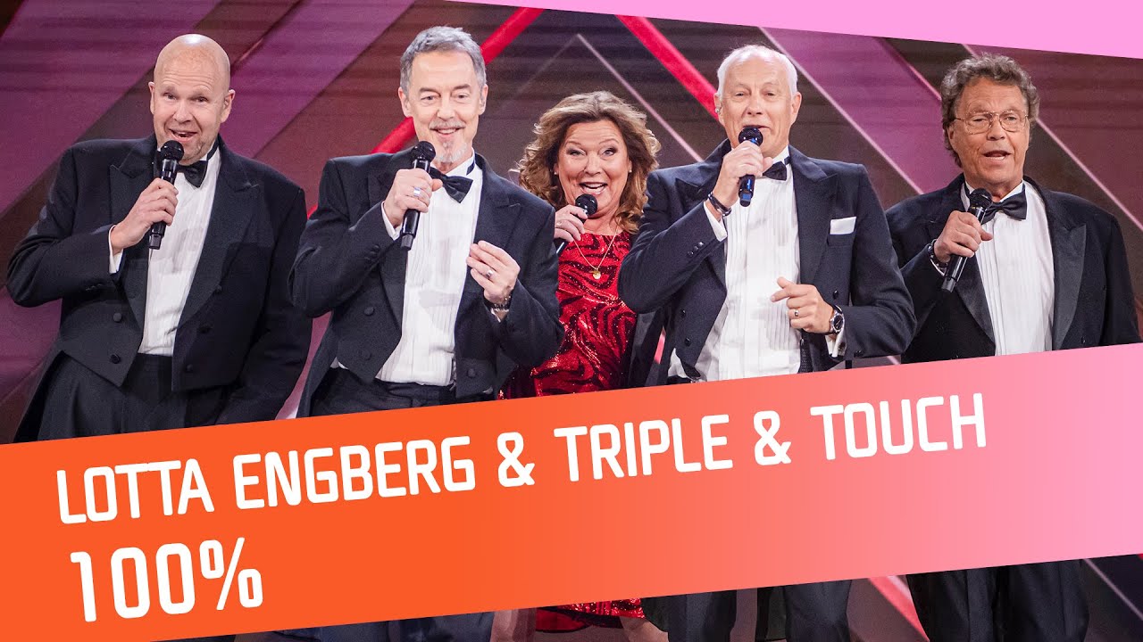 ÖPPNINGSNUMMER: Lotta Engberg & Triple & Touch – 100%